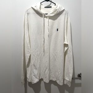 Mens POLO - Lightweight cotton Hoodie - SIZE XL